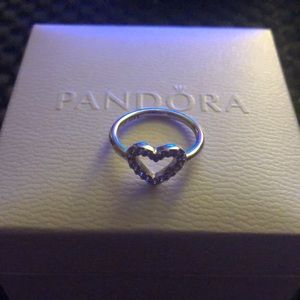 Authentic Pandora Heart Ring
